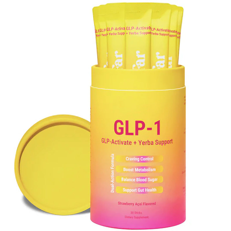 GLP-1 Mate Tea Strawberry Instant Drink